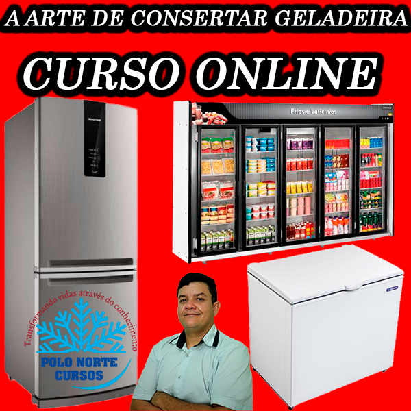 Capa do curso A Arte de Consertar Geladeira — Polo Norte Cursos